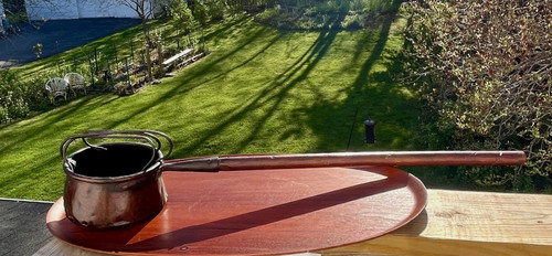 Antica fonderia rame primitivo